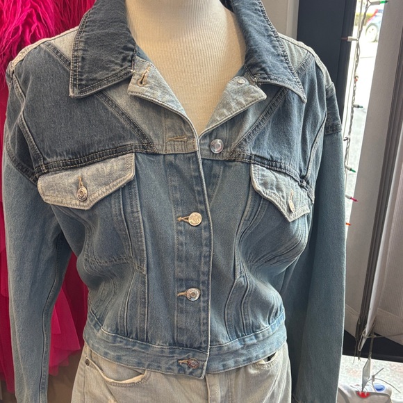 wild fable Jackets & Blazers - SOLD 🩷🩷🩷Wild fable Light Blue Denim Jean Jacket